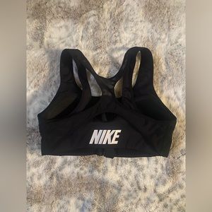 NIKE zip up sports bra